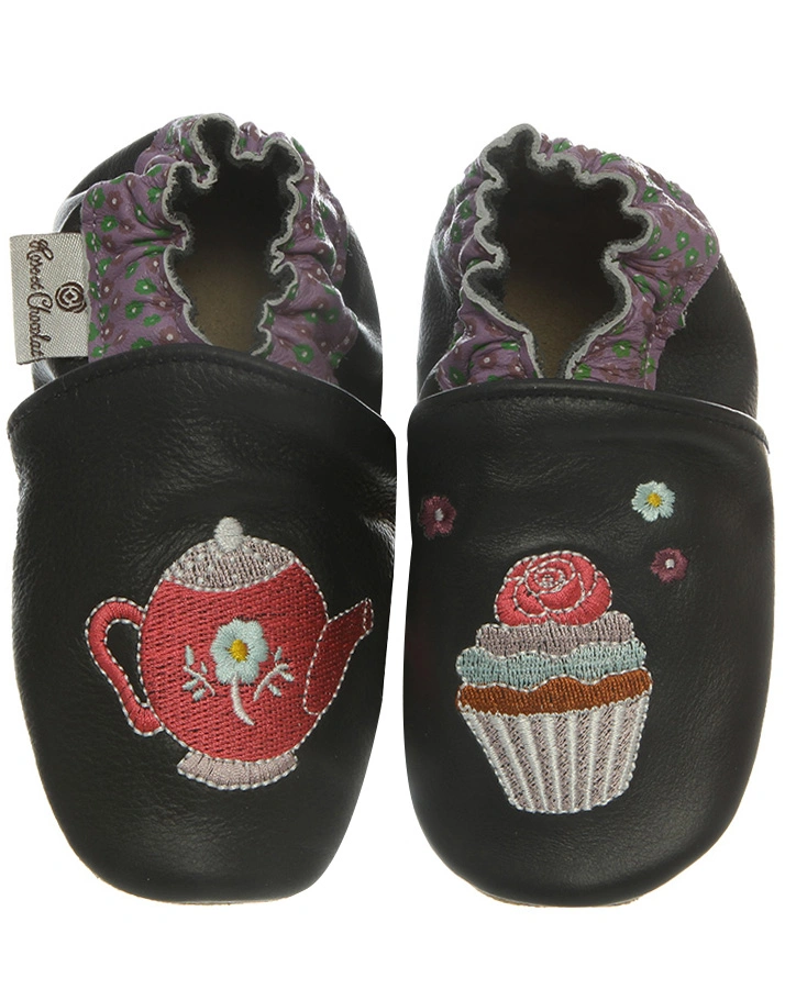 Krabbelschuhe SWEET TEA in navy