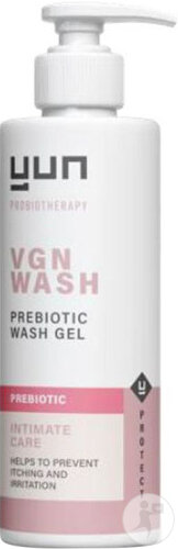 Yun VGN Prebiotic Gel Lavant Intime Sans Parfum Flacon Pompe 150ml