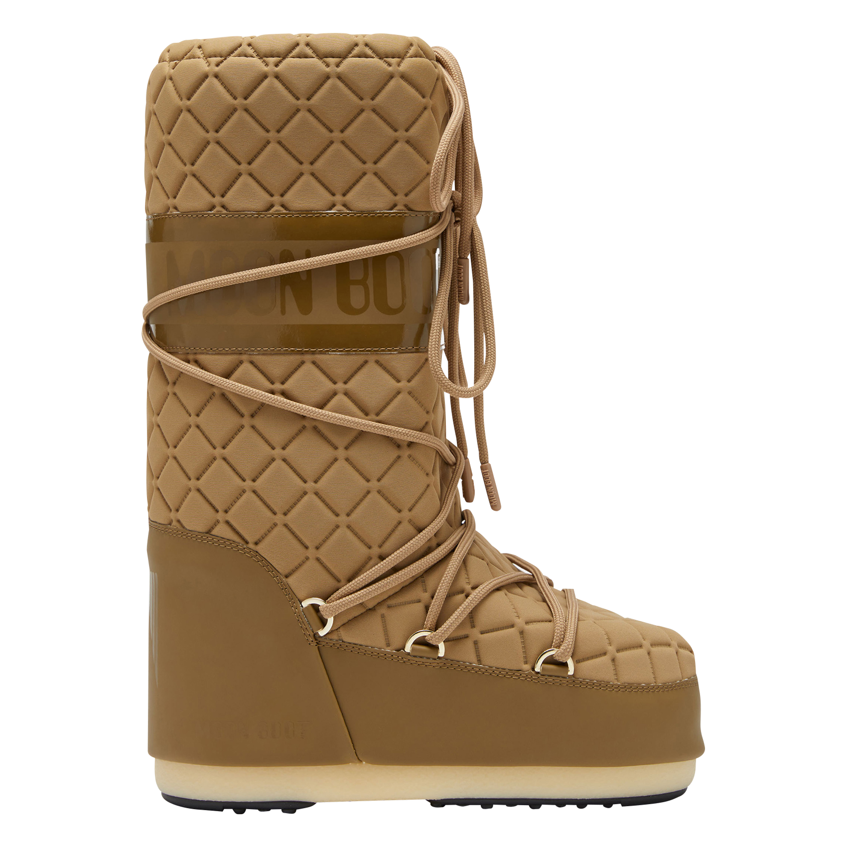 MB ICON QUILT - Bottes à lacets matelassées | Marron