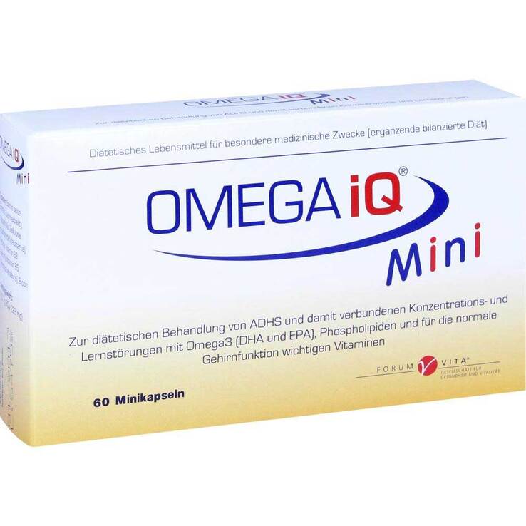 Omega IQ Mini Kapseln, 60 St