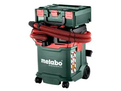 Metabo AS 36-18 M 30 PC-CC, Tør&våd, Sort, Grøn, Rød, Fleece, M, Knapper, 30 L