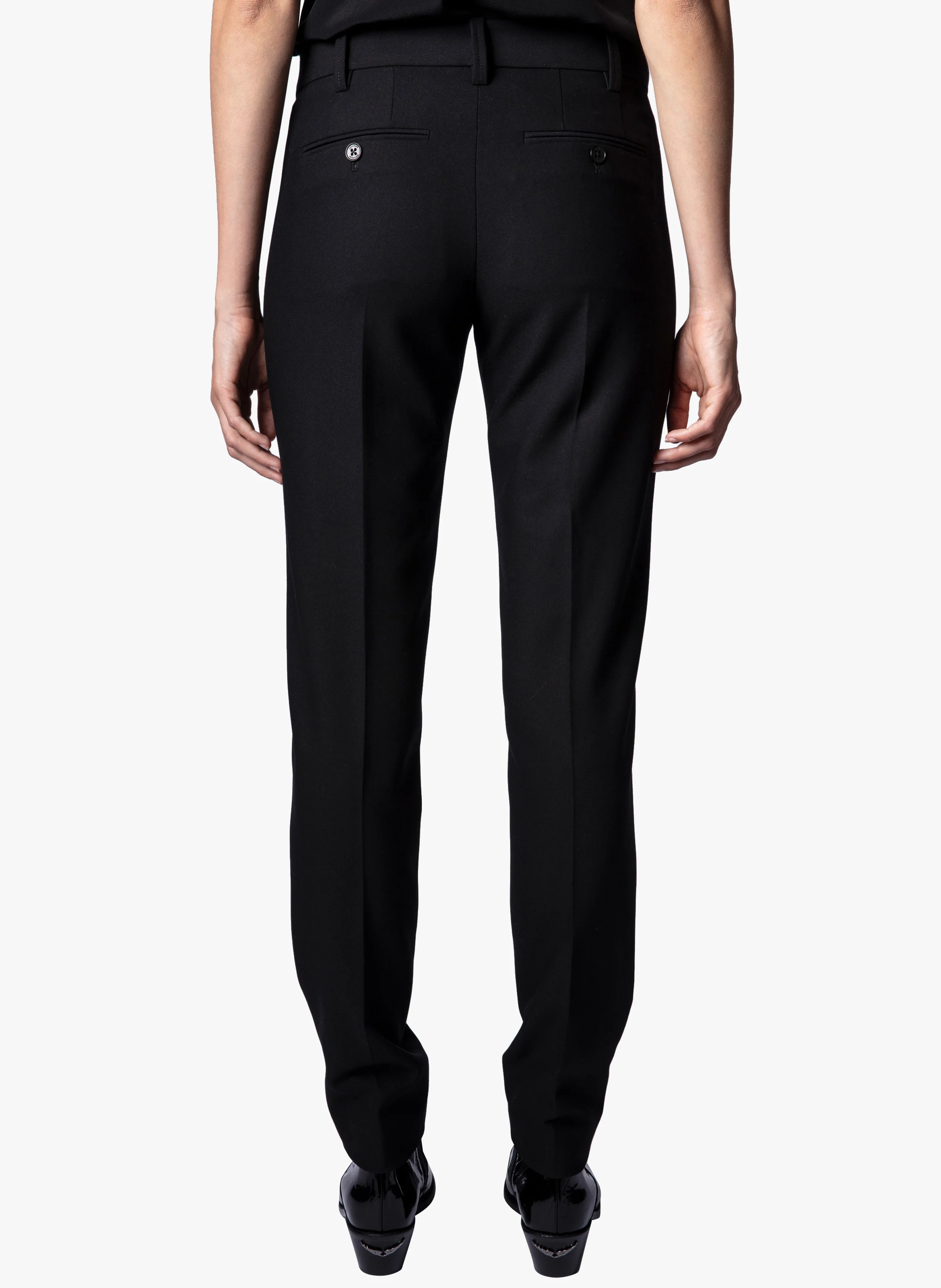 PRUNE - Pantalon droit | Noir
