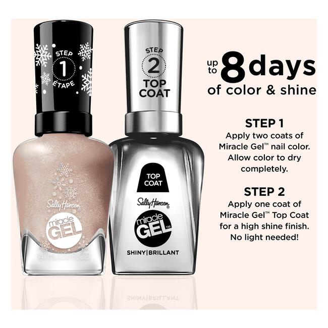 Sally Hansen Miracle Gel Nagellak 921 Tinsel Time For Two 12 ML