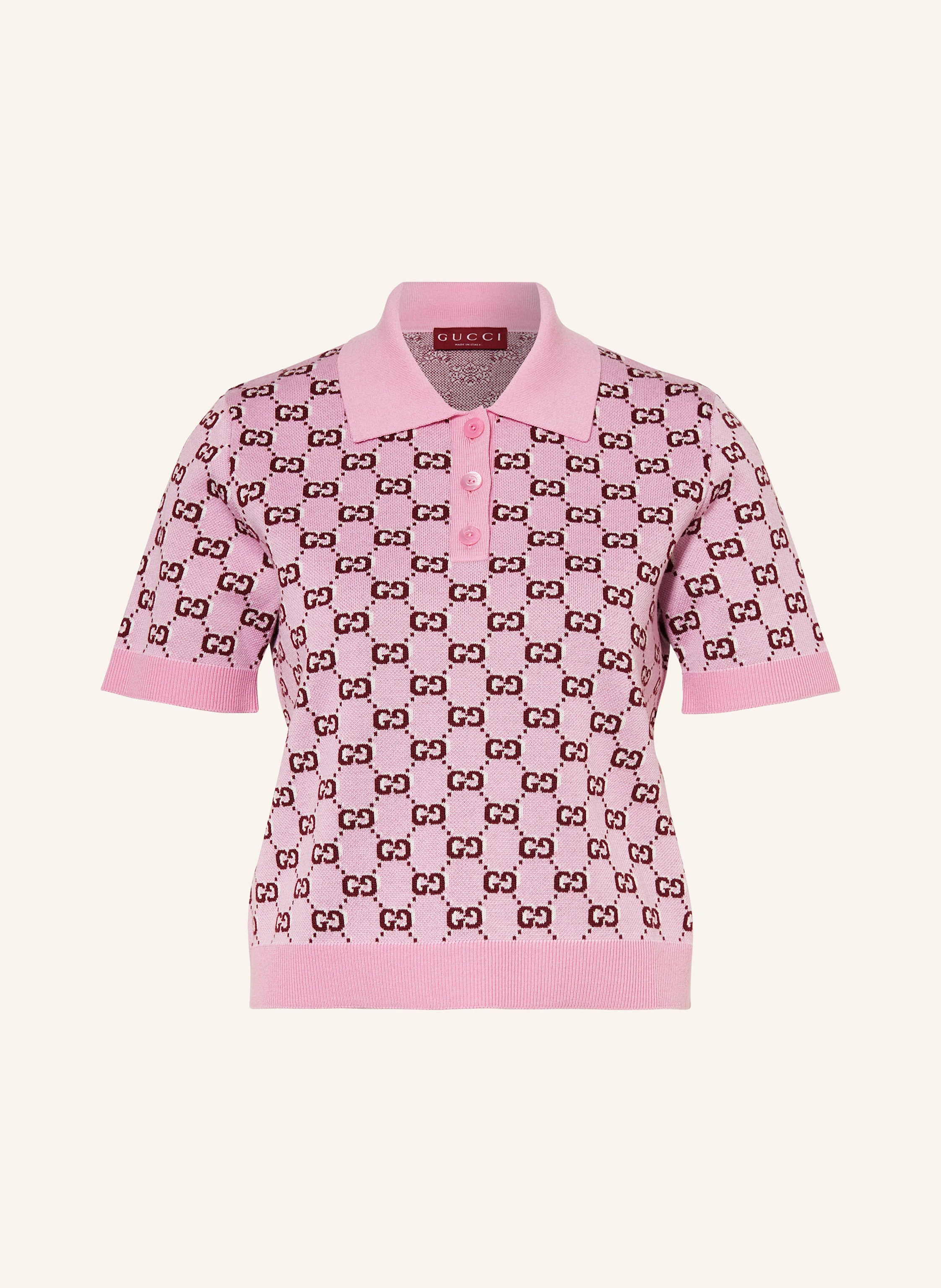 GUCCI Strick-Poloshirt