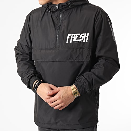 Coupe-Vent Logo Noir Blanc