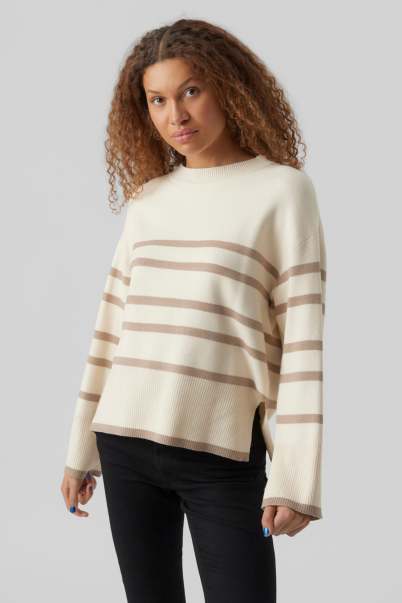 Malha Jersey - Estampa Bege
