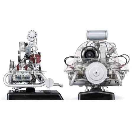 Franzis Volkswagen Bulli T1 4-Zylinder-Boxermotor, Motorbausatz