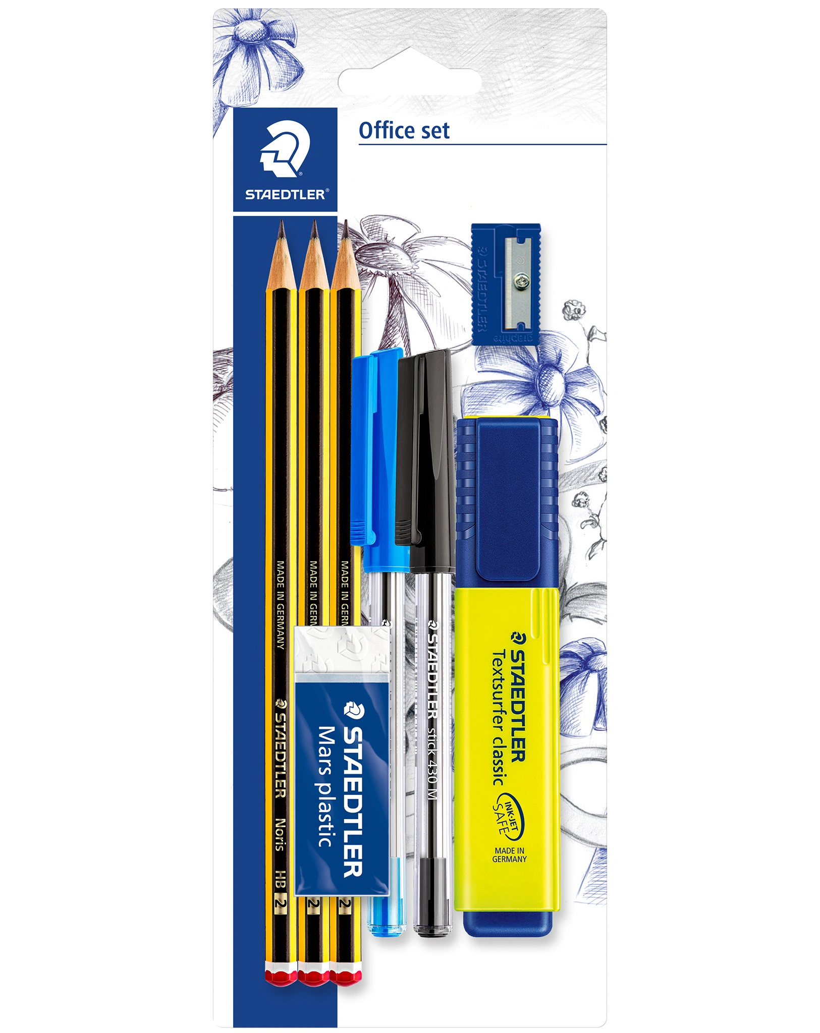 60 BK-4 Büro-Set Noris® 8-teilig