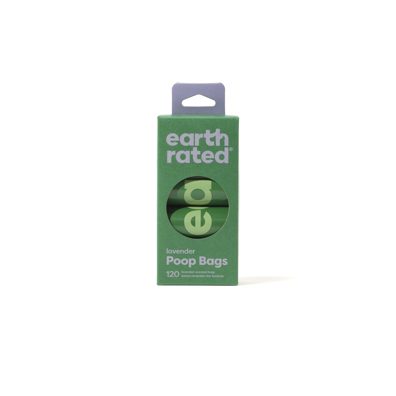 Earth Rated Kotbeutel Lavendelduft auf 8 Nachfüllrollen 120 Stk.