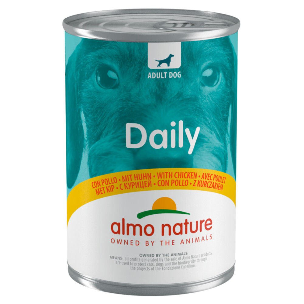 Almo Nature Daily Menu Hondenvoer Nat Kip400 gr