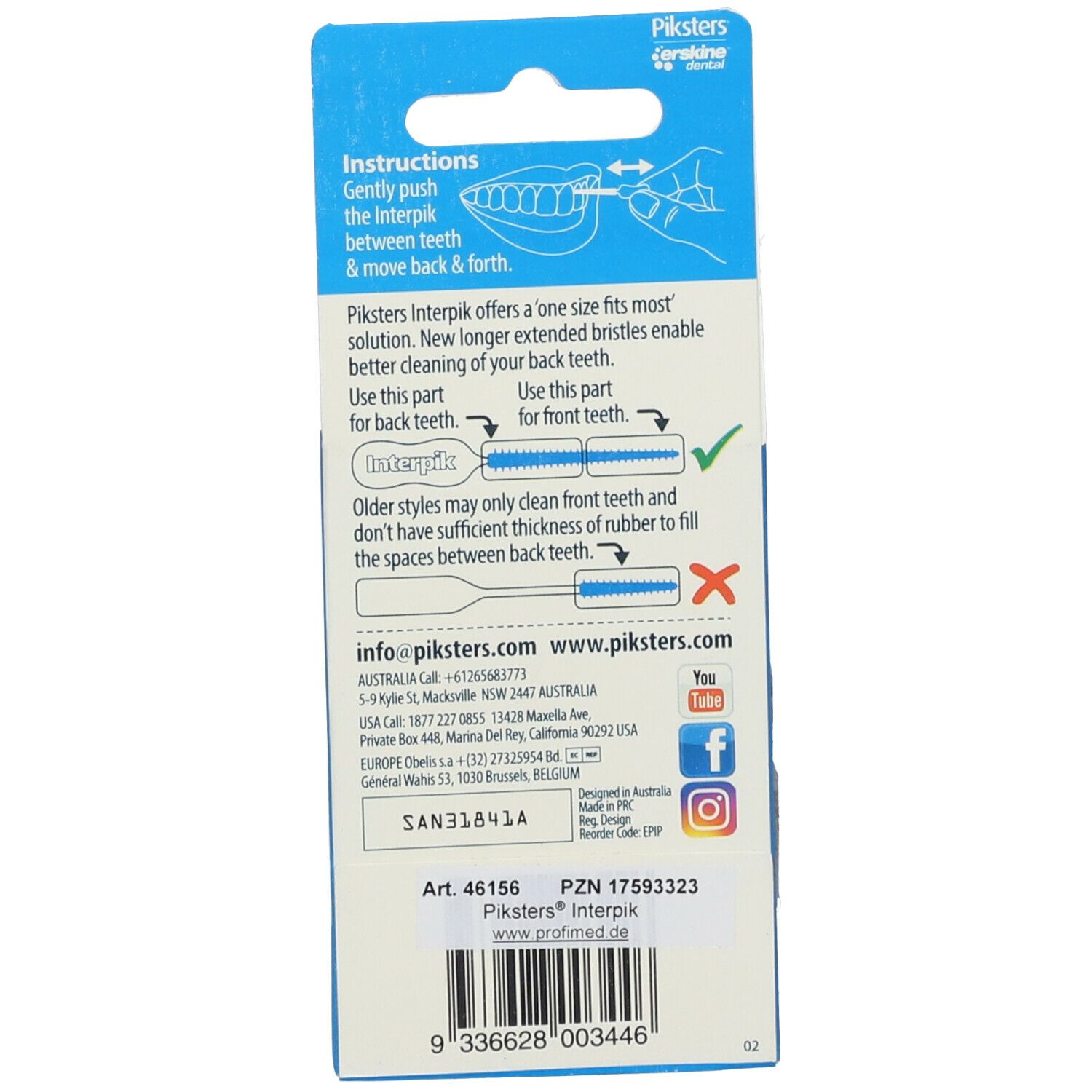 Piksters® Interpik Interdentalbürsten