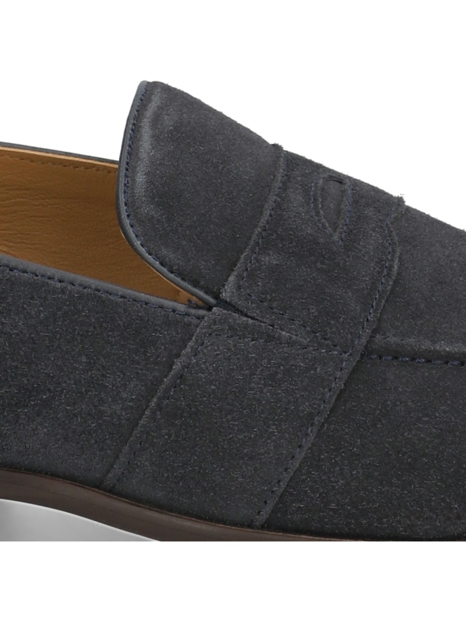 Veloursleder Slipper