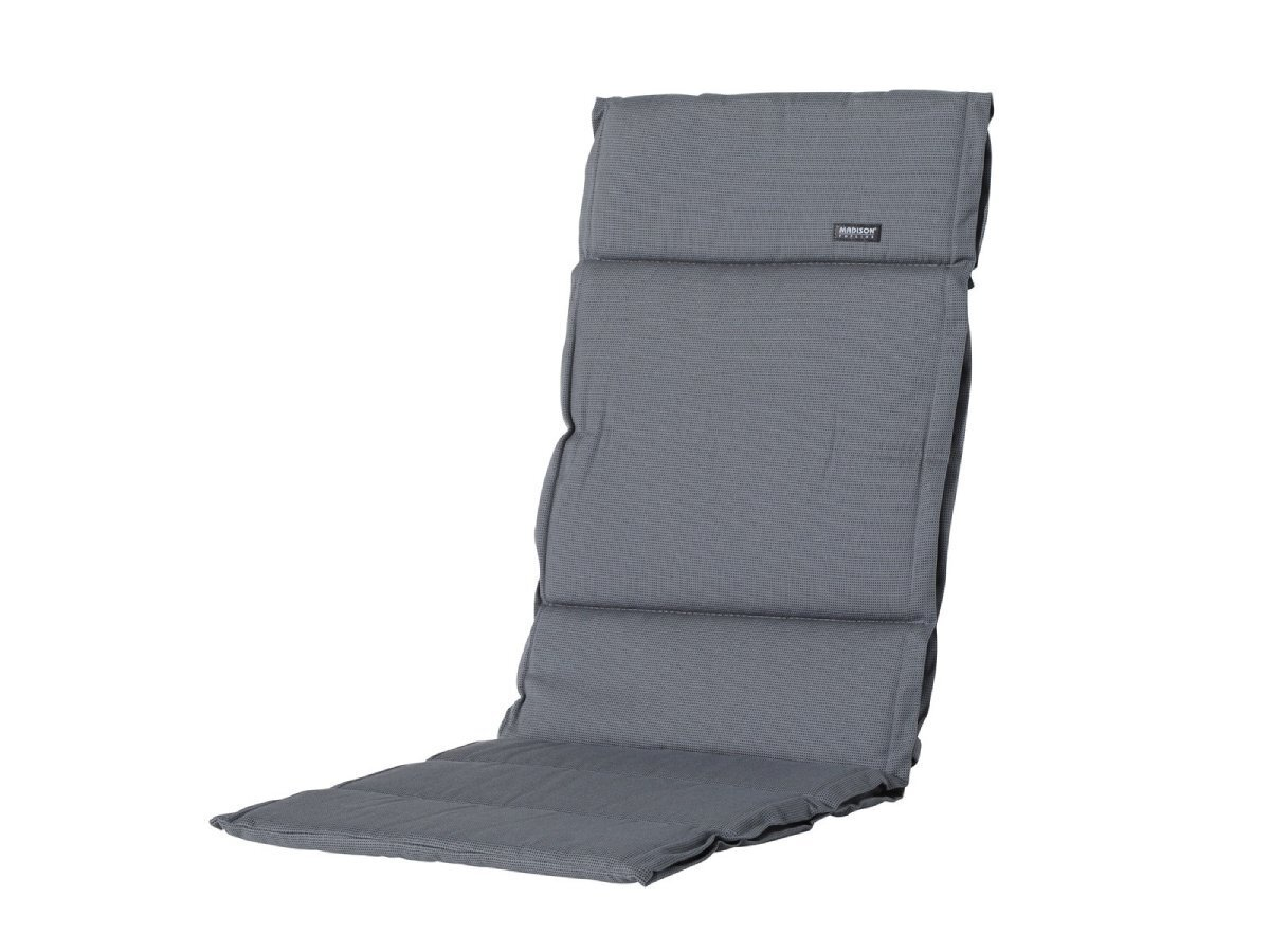 Madison Rib grey Fiber tuinkussen