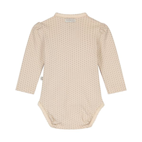 Mats & Merthe Nova Basic Lace Body - Mt. 74 - Long Sleeve - Buttermilk Taupe