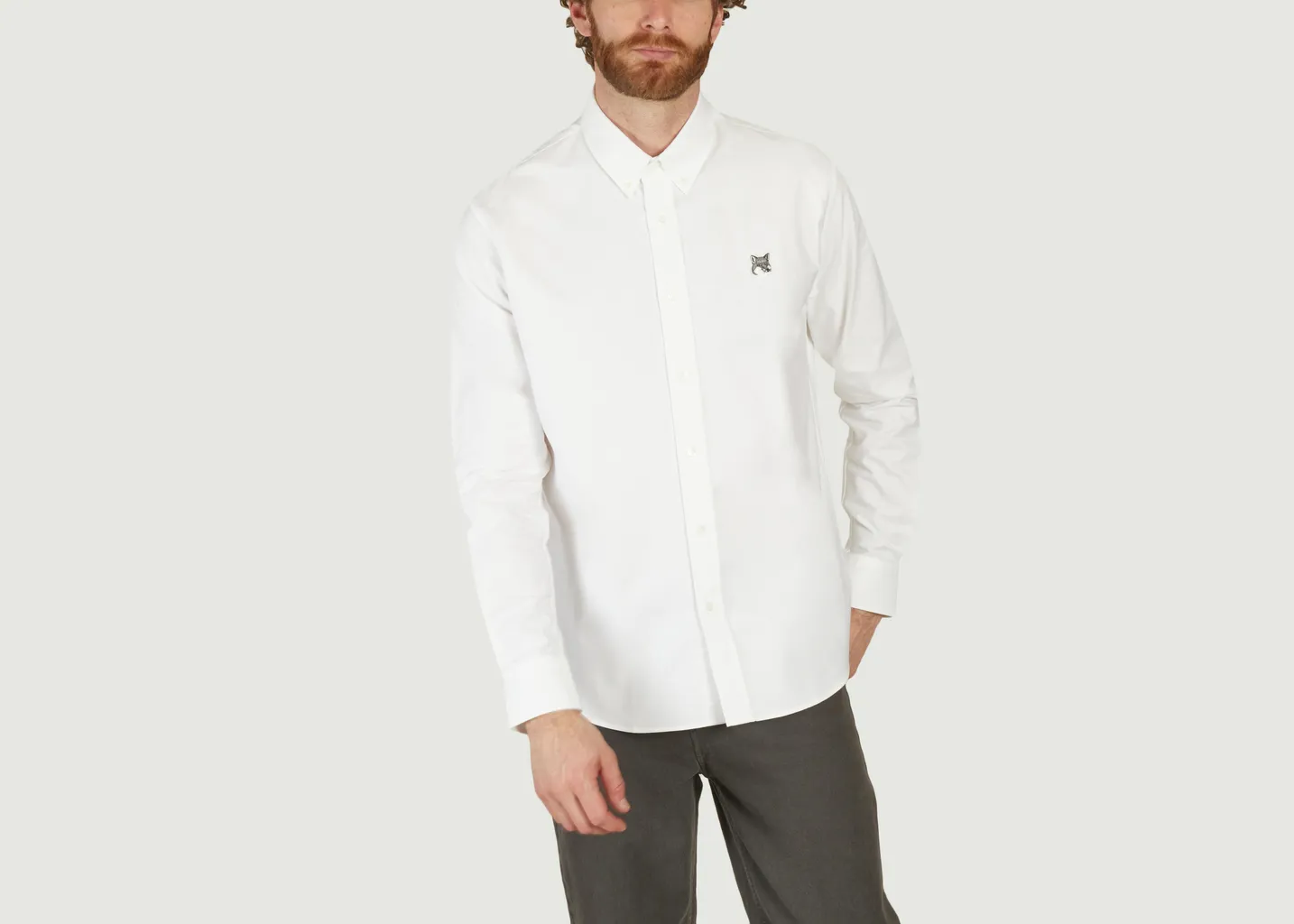 Chemise Fox Head Maison Kitsuné