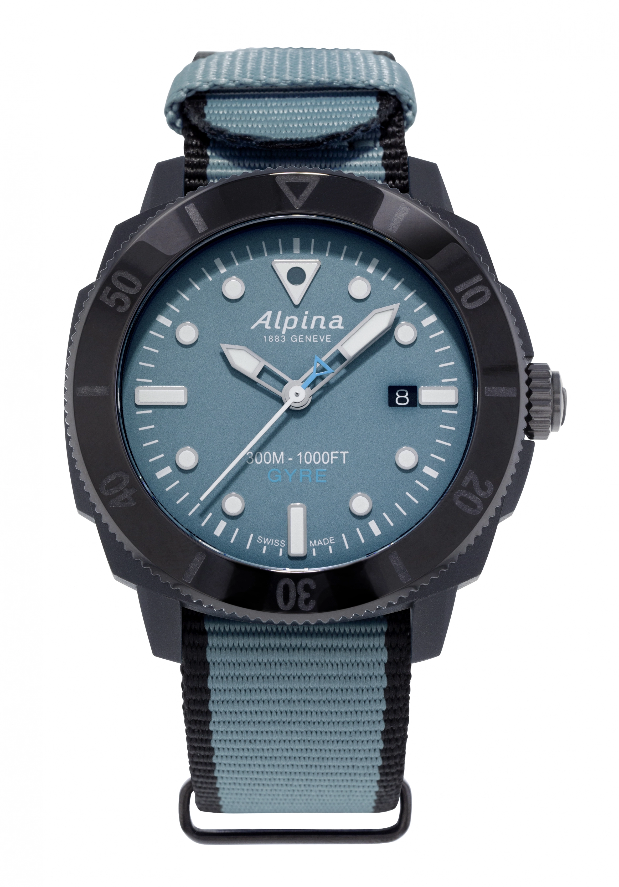 Alpina Seastrong Diver Gyre Automatik AL-525LNB4VG6BLK