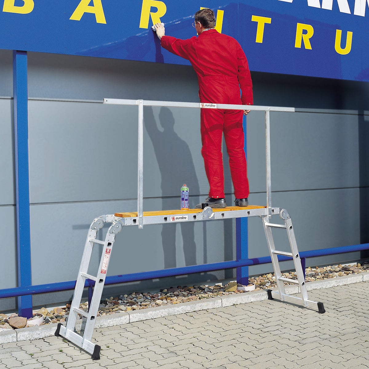 Euroline Premium 304 Vouwladder 4x3 Sporten