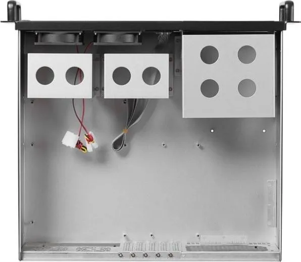 Netrack Server Case - Rack-monterbar 3U - ATX - sort - USB
