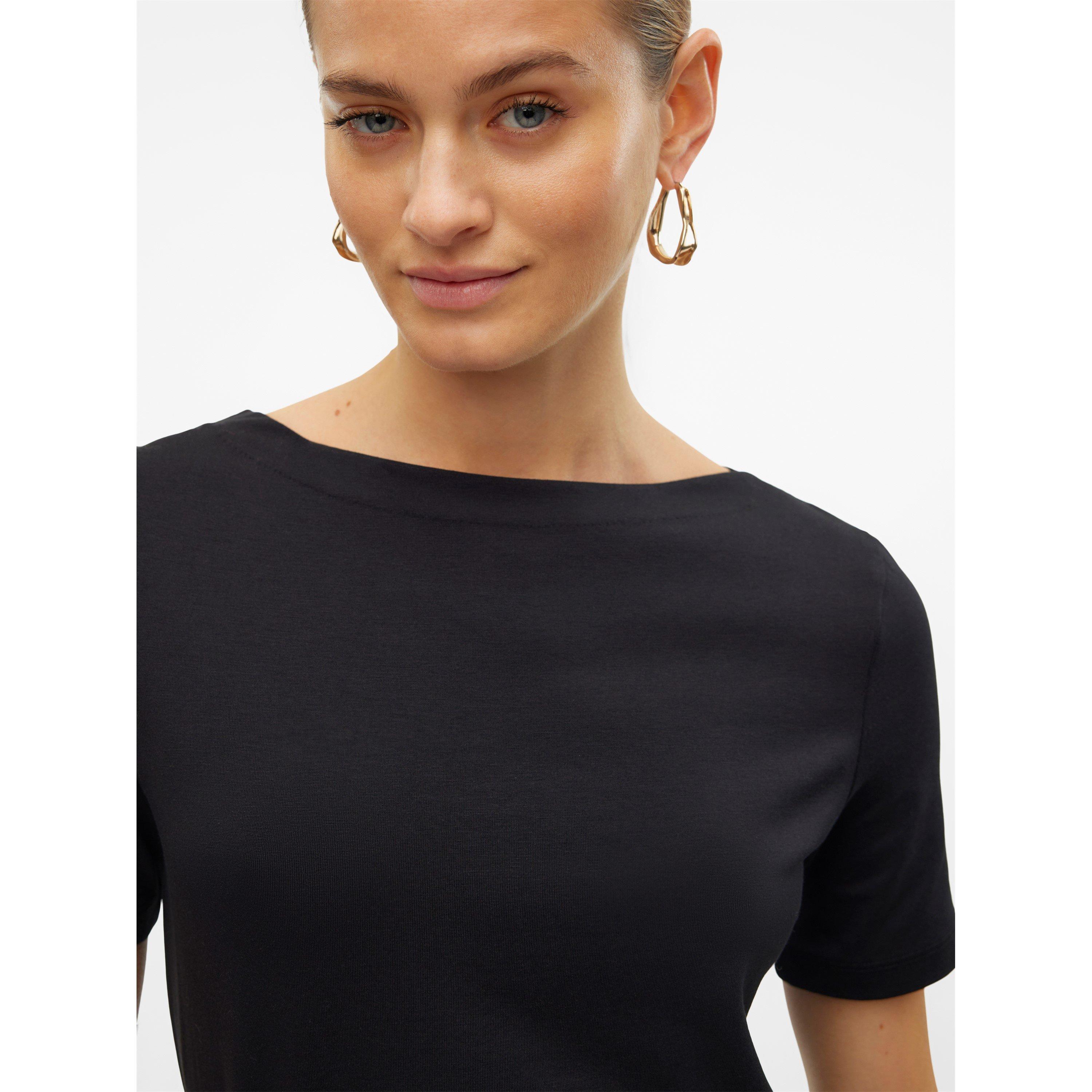 Vero Moda Modal Short Sleeve T Shirt