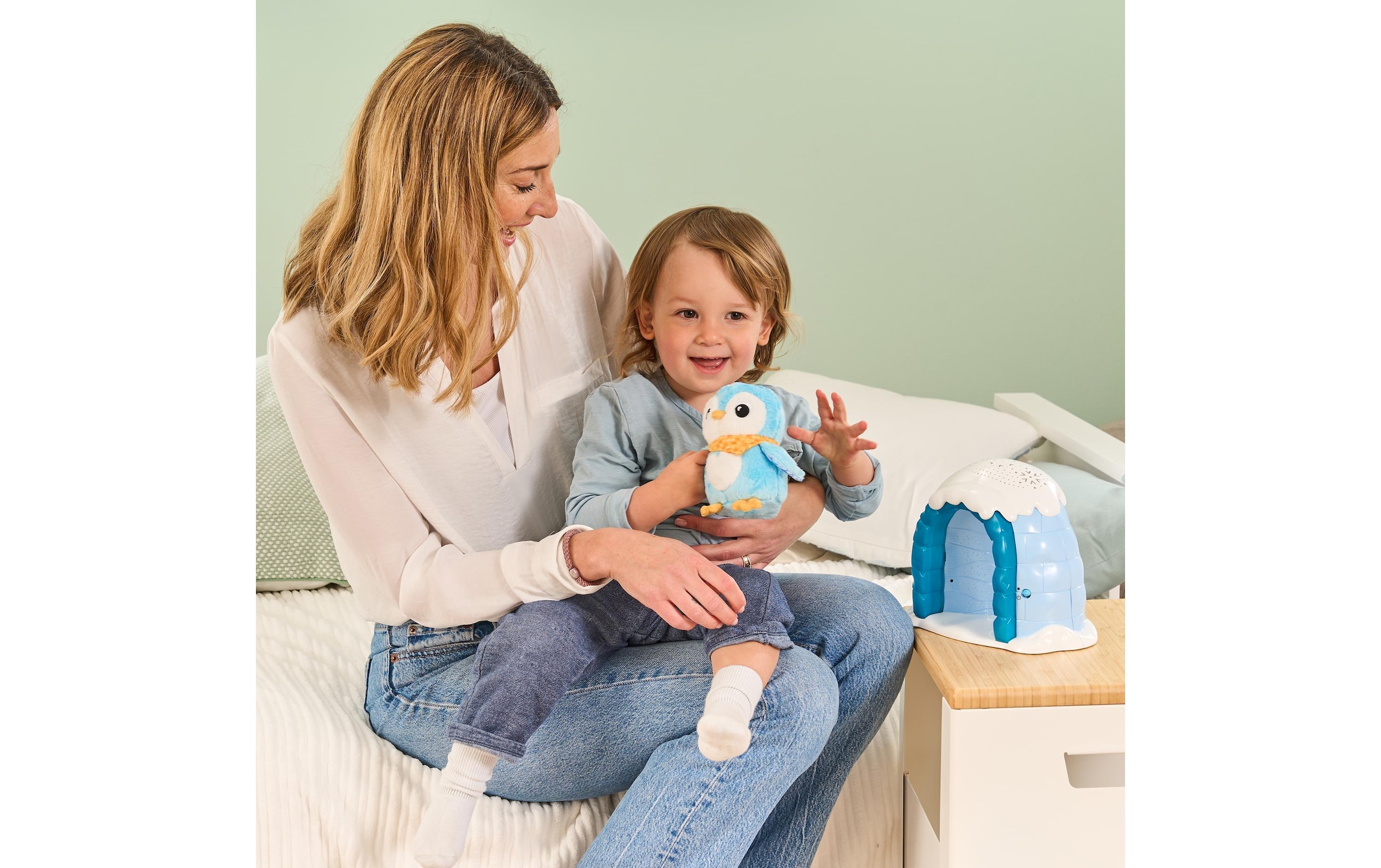 Vtech® Nachtlicht »2-in-1 Sternenlicht-Pinguin -DE-« Farbwechsler