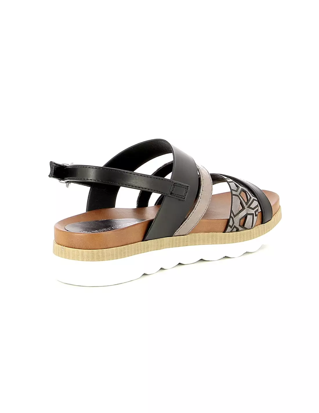 MARCO TOZZI 28440 - Sandales & nu-pieds Blackanticcomb