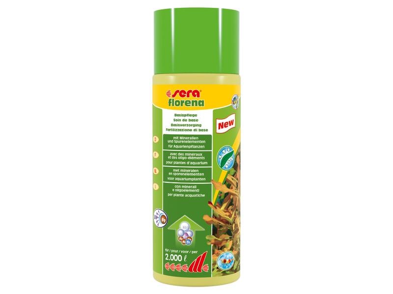 sera Pflanzendünger florena, 500 ml Flüssiger Basisdünger für prächtige Wasserpflanzen