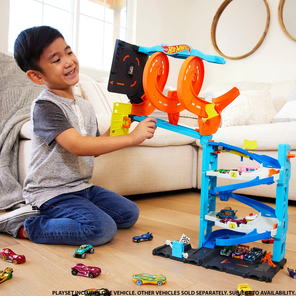 Hot Wheels City Verwandlungs-Rennturm-Set