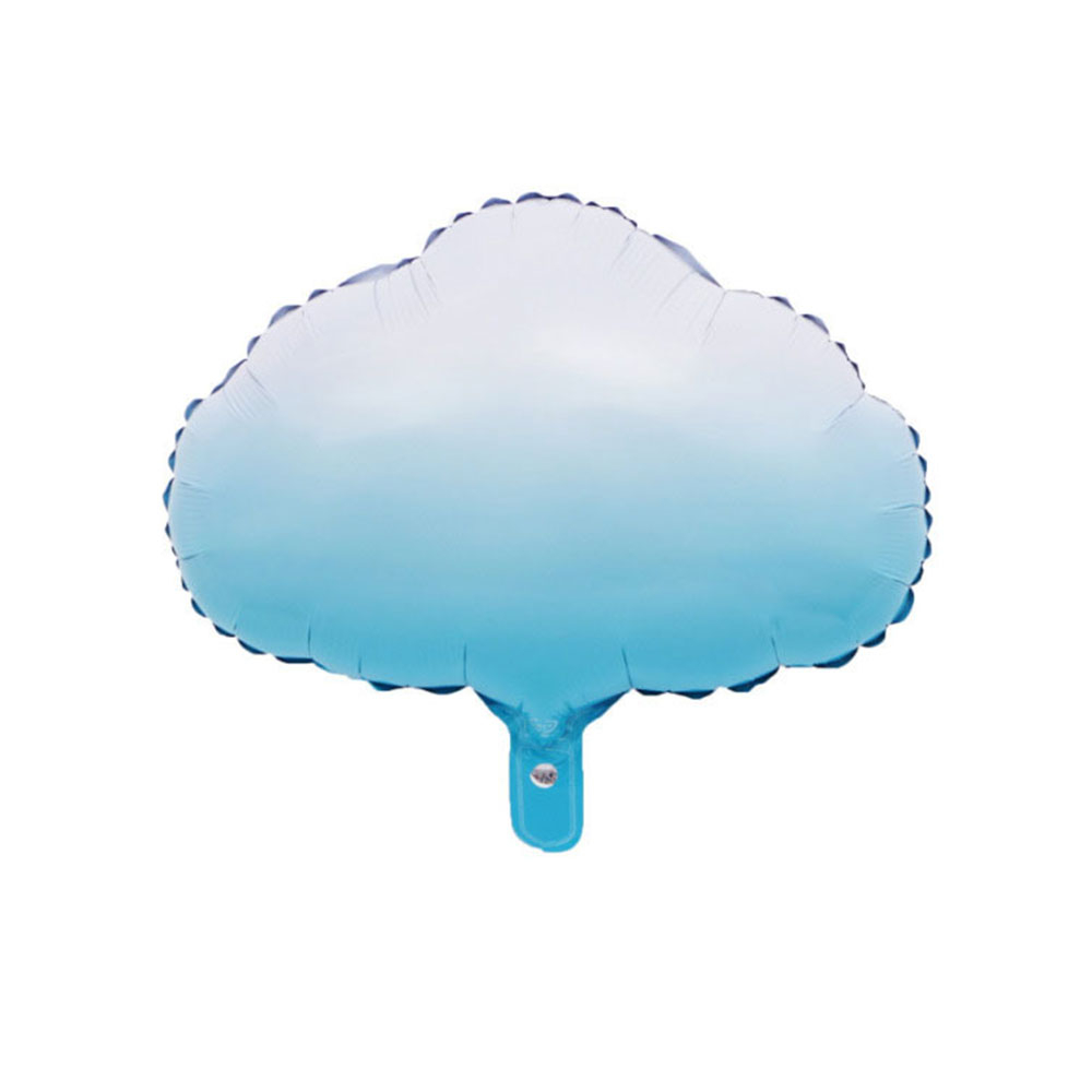 (5-tlg. Set) Folien Luftballon Kinder Deko Set für Partys / Baby Shower / Geburt / Geburtstag - Rainbow