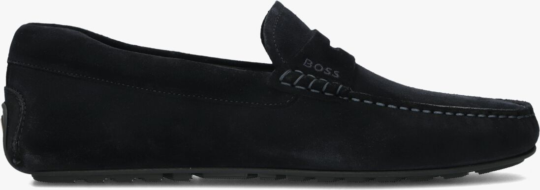 BOSS blauwe boss mocassins noel_mocc