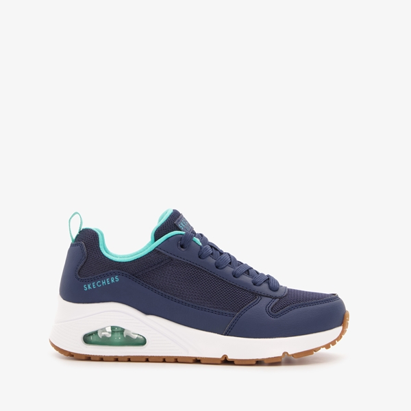 Skechers Uno Inside Matters dames sneakers blauw