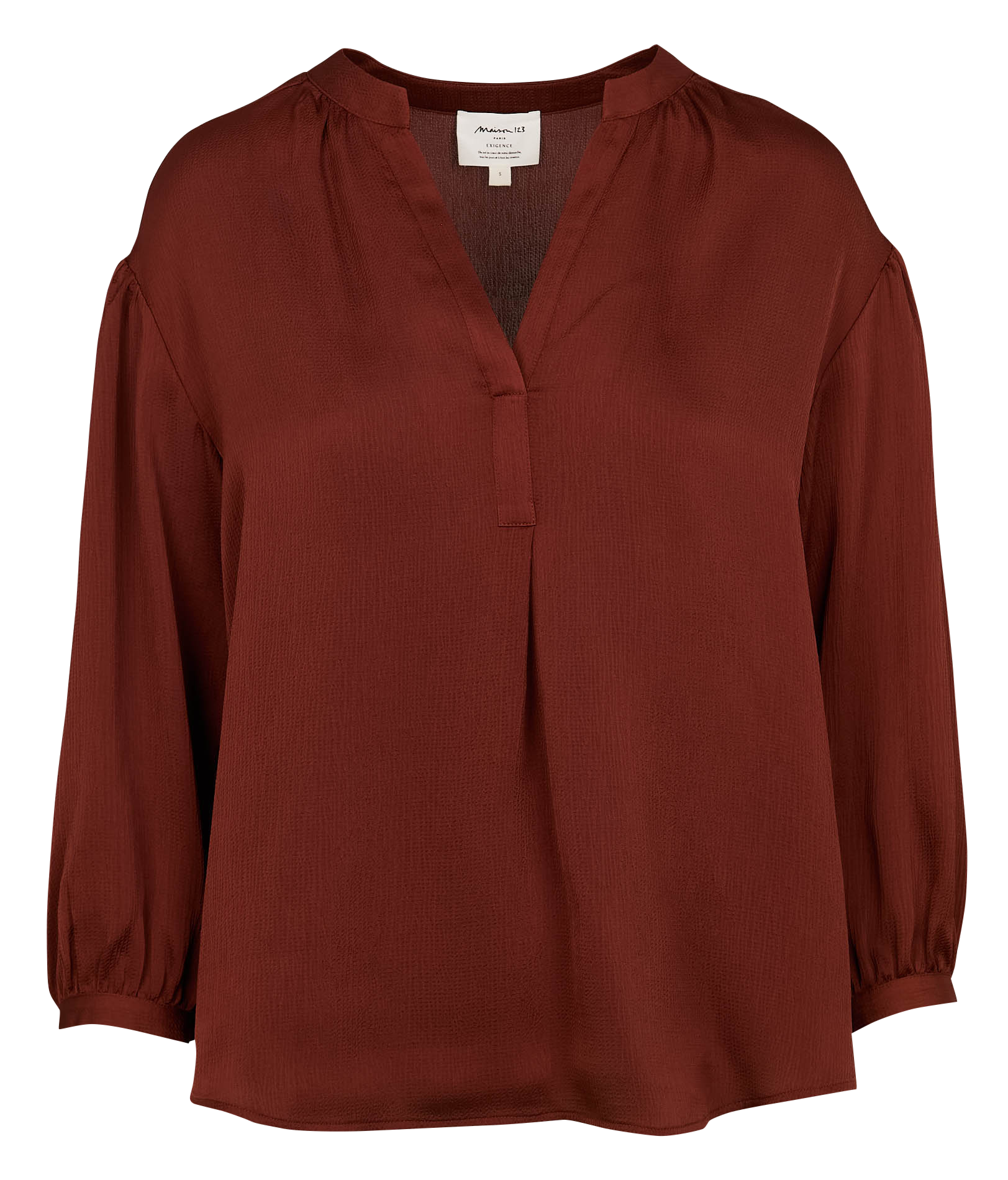 BRADY - Blouse fluide | Marron