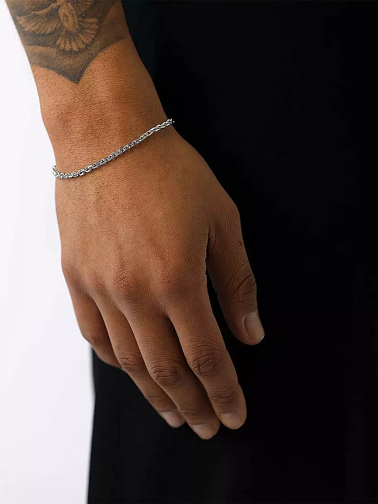 WARPEDSENSE Armband ROLO silber