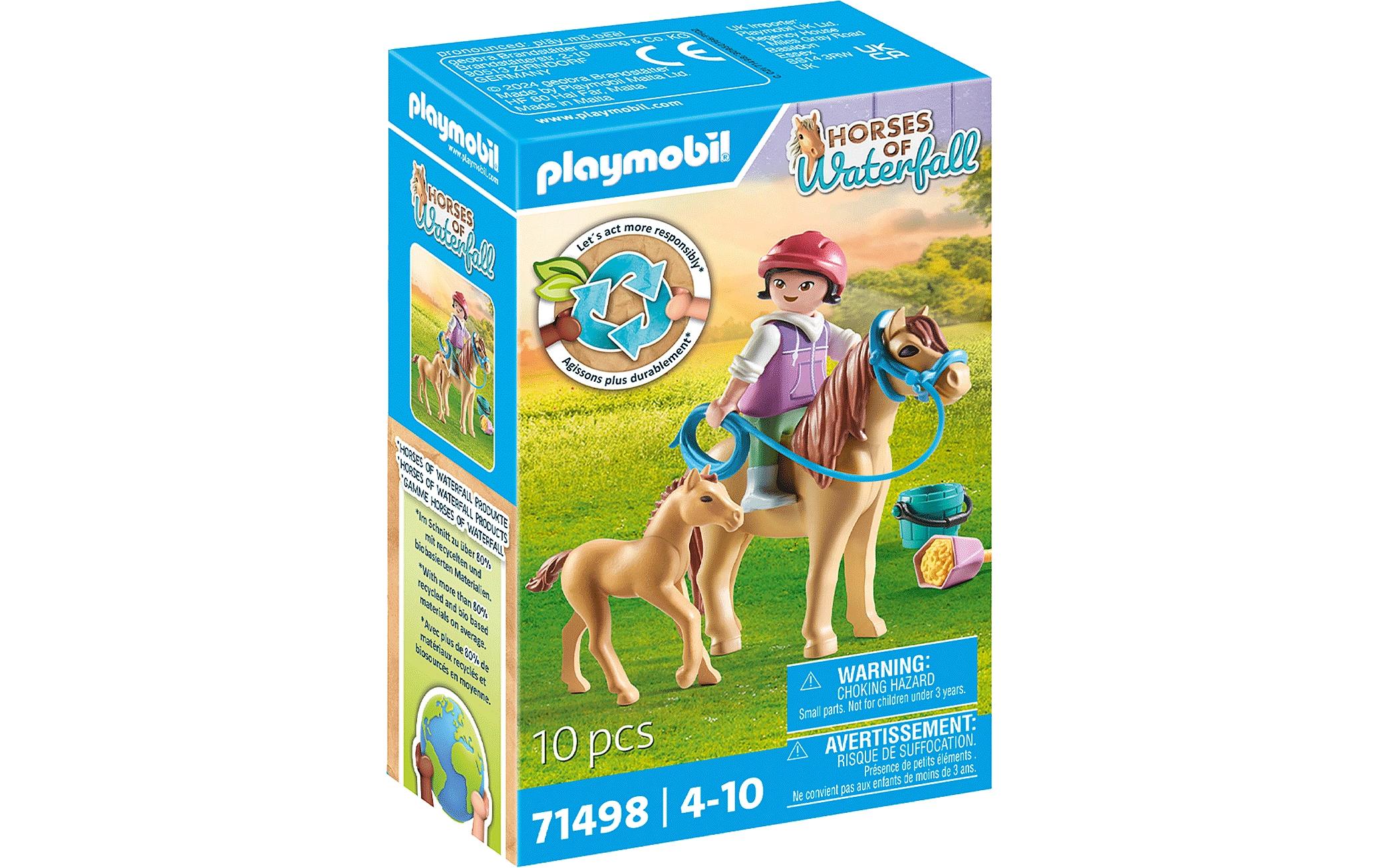 Horses of Waterfall Kind mit Pony und Fohlen 71498Pferde-Spielset
