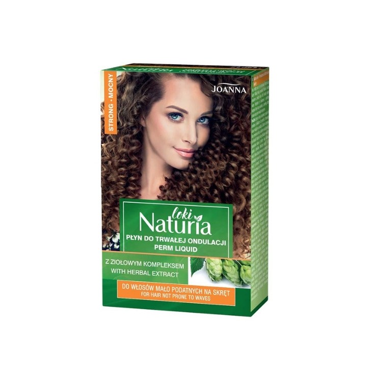 Joanna Naturia Curls Haarvloeistof voor permanent golvend Sterk