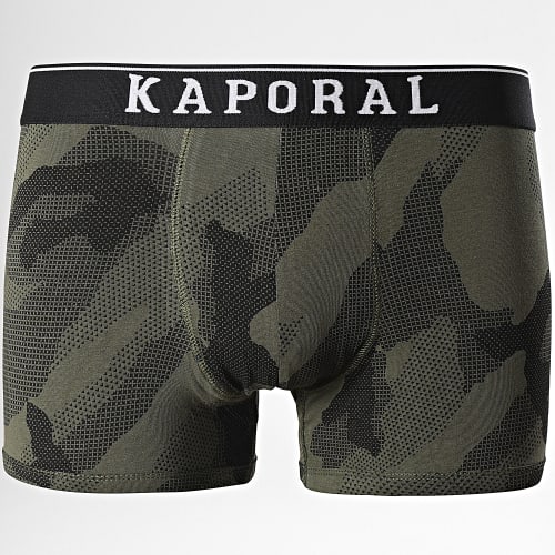Lot De 3 Boxers Nade Vert Kaki Gris