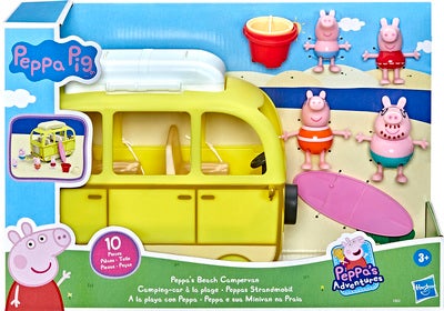 Peppa Gris Peppas Campingbil Lekesett