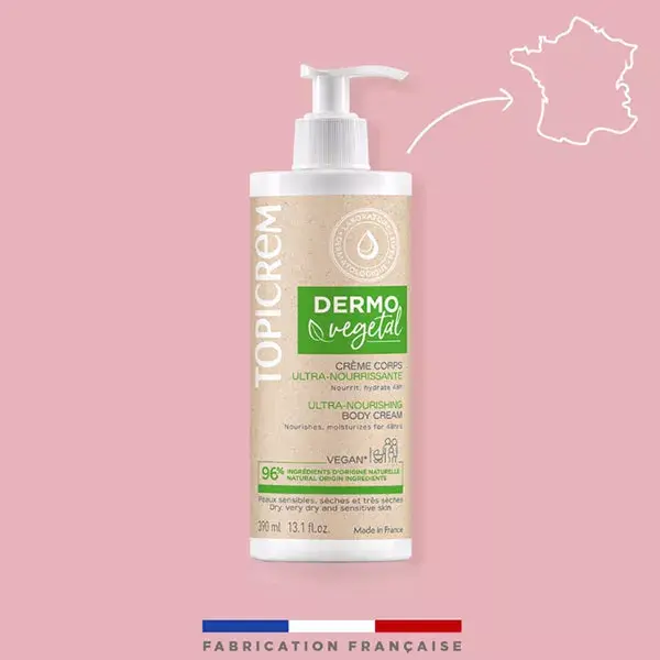 Topicrem Dermovegental Creme Corporal Ultranutritivo 390ml
