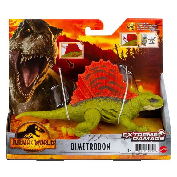 Figurine Dinosaure blessure extrême