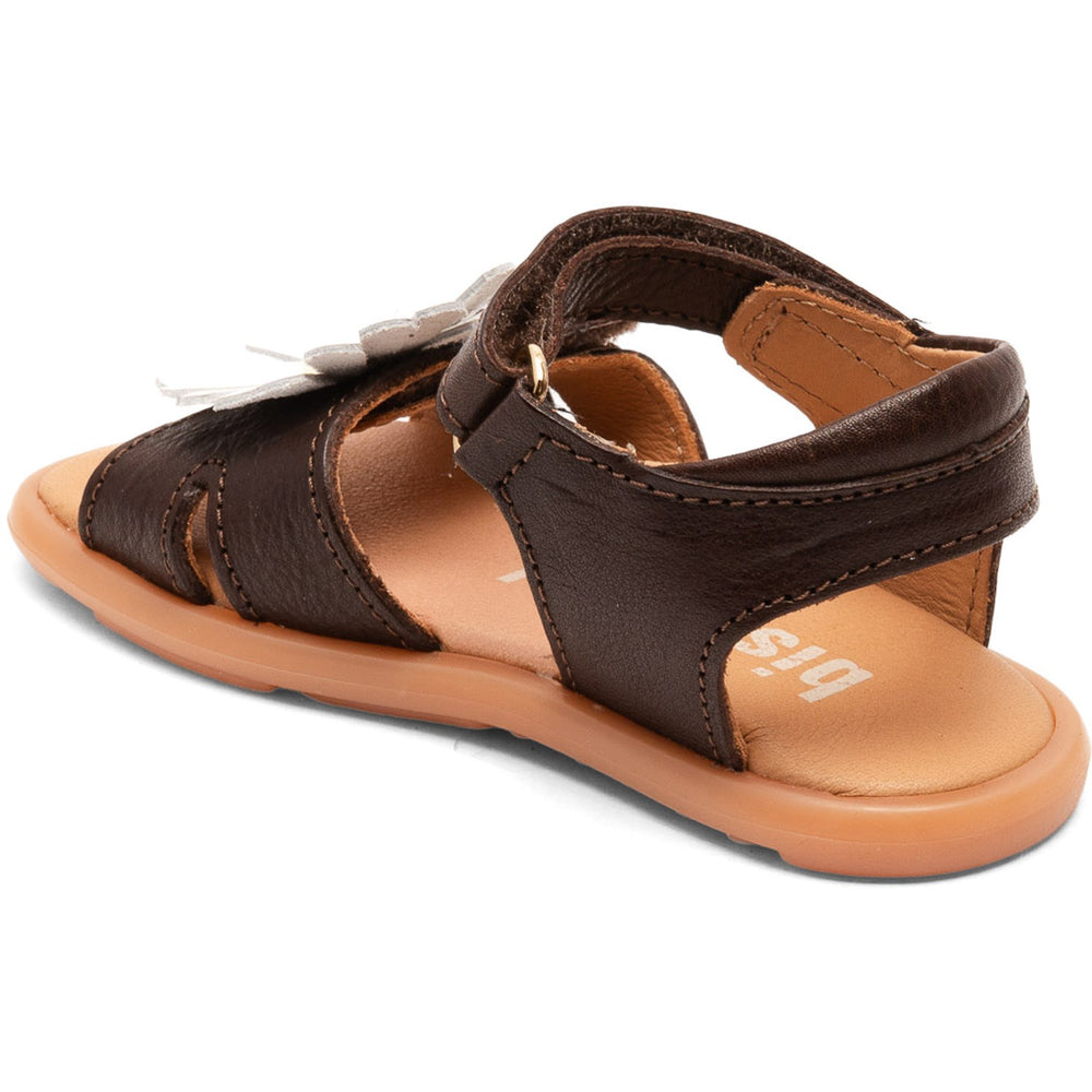 Køb Bisgaard Dark Brown Barefoot Oya Sandal