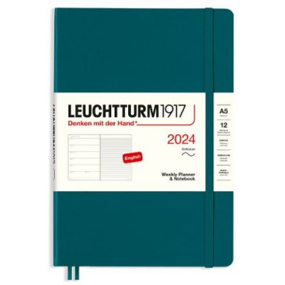 Pacific Green A5 Weekly Soft Diary 2024 (Diary)