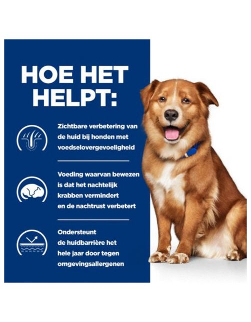 Hill's Prescription Diet Canine Derm Complete Blik - Hondenvoer - 370 g