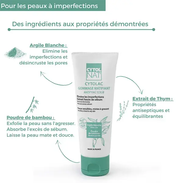 Esfoliante Matificante Cytolac Cytolnat 75ml
