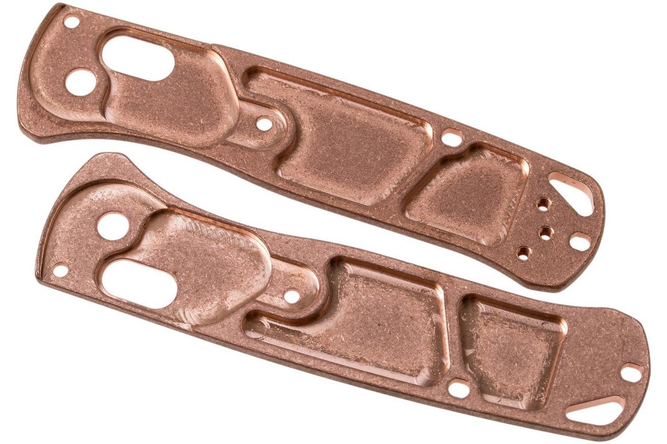 Flytanium Benchmade Mini-Bugout Scales, Copper