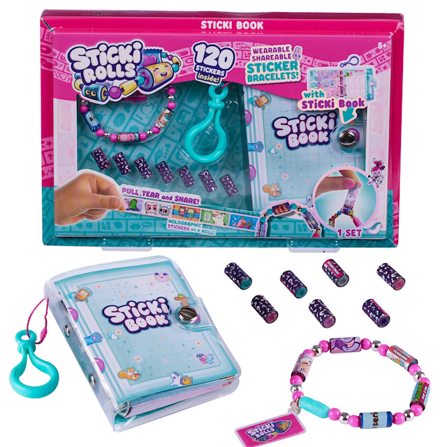 Sticki Rolls Sticki Book
