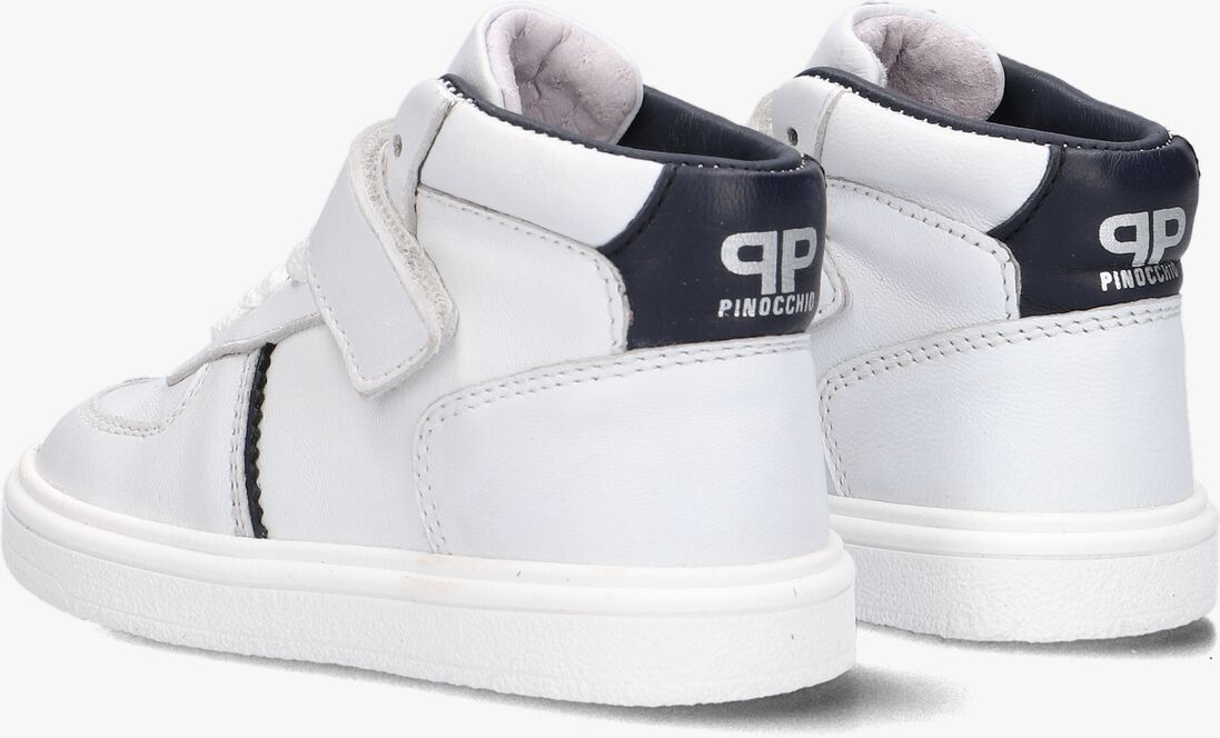 PINOCCHIO witte pinocchio hoge sneaker f1039