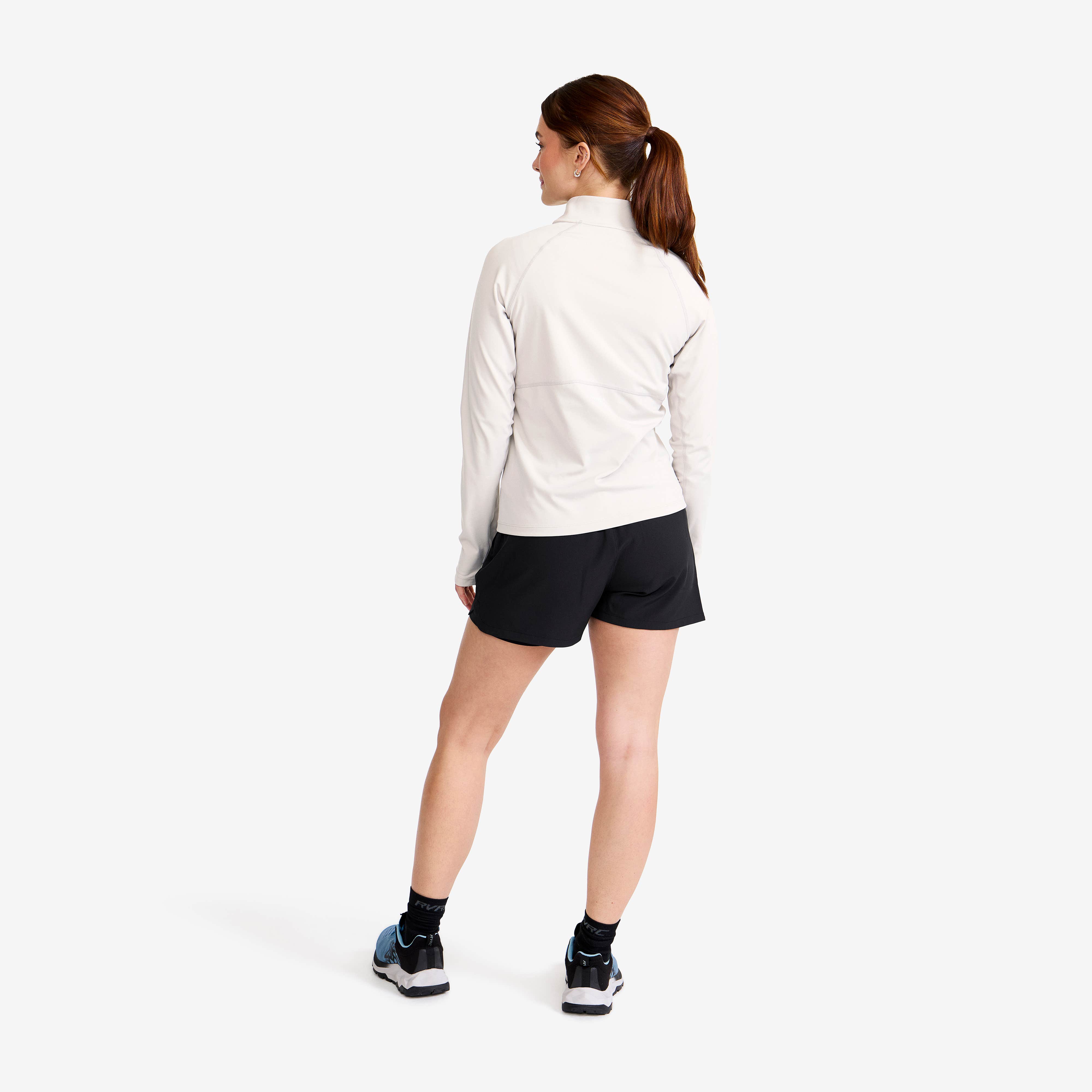 Prep Half-zip Top Dame Vapor Blue