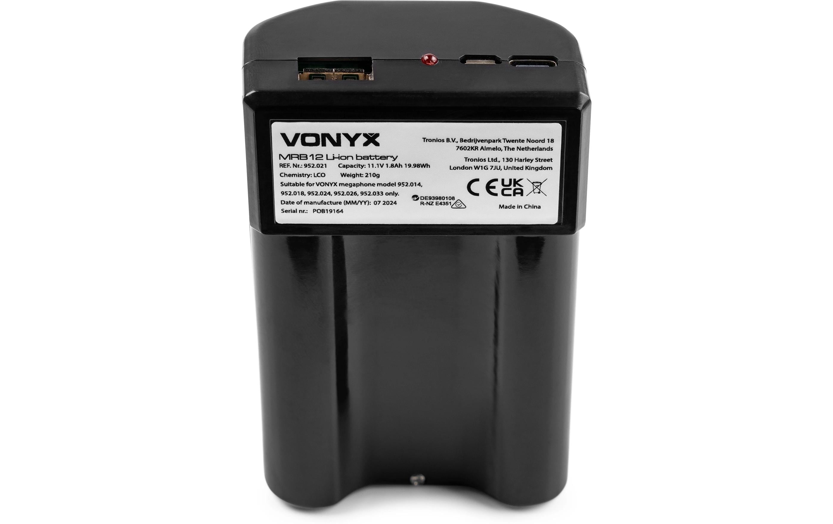 Akku Pack MRB12Akku für Megaphon