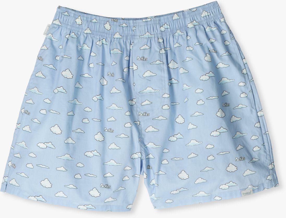blauwe pockies boxershorts clouds
