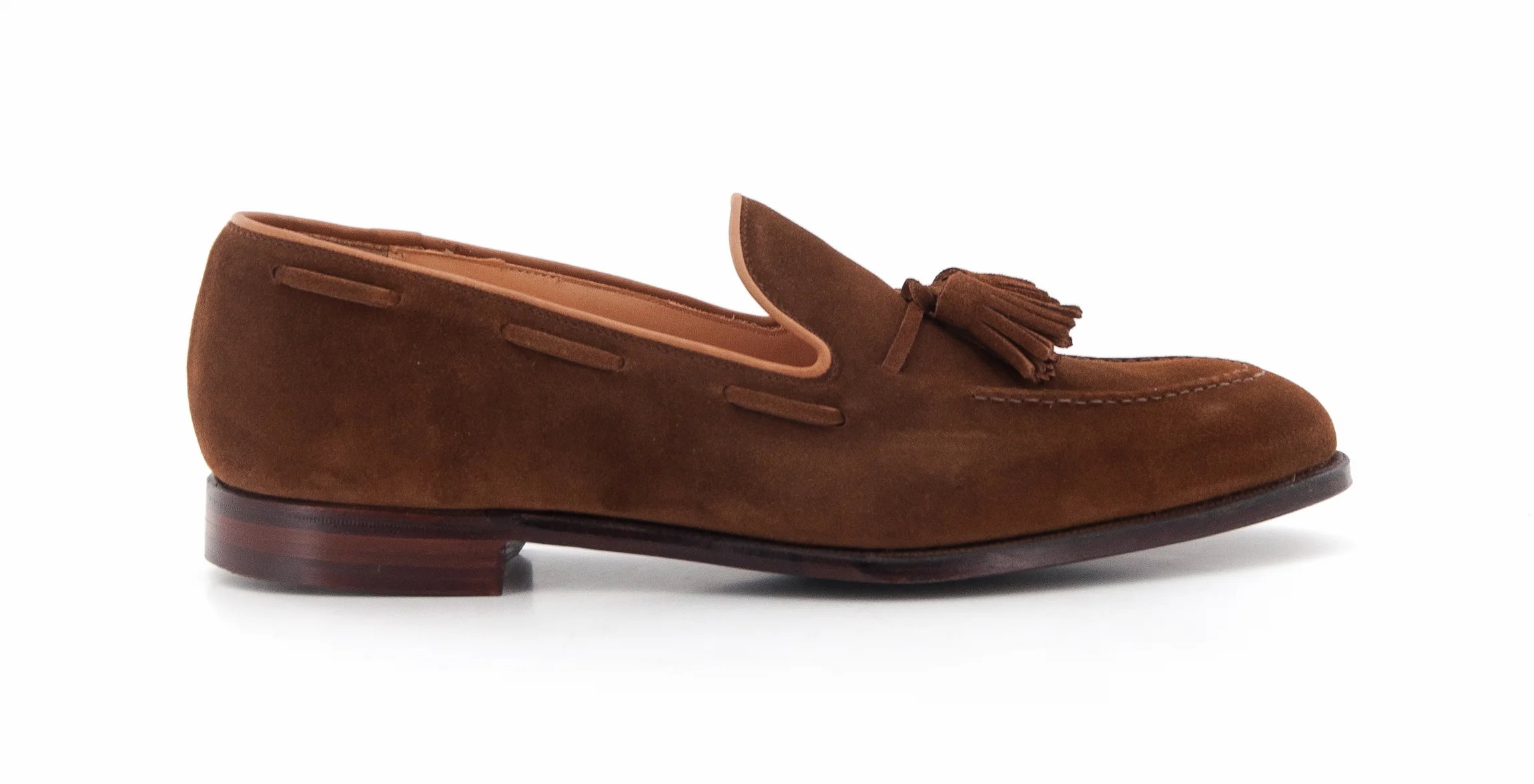 CROCKETT AND JONES - VINCENT SUEDE TABAC