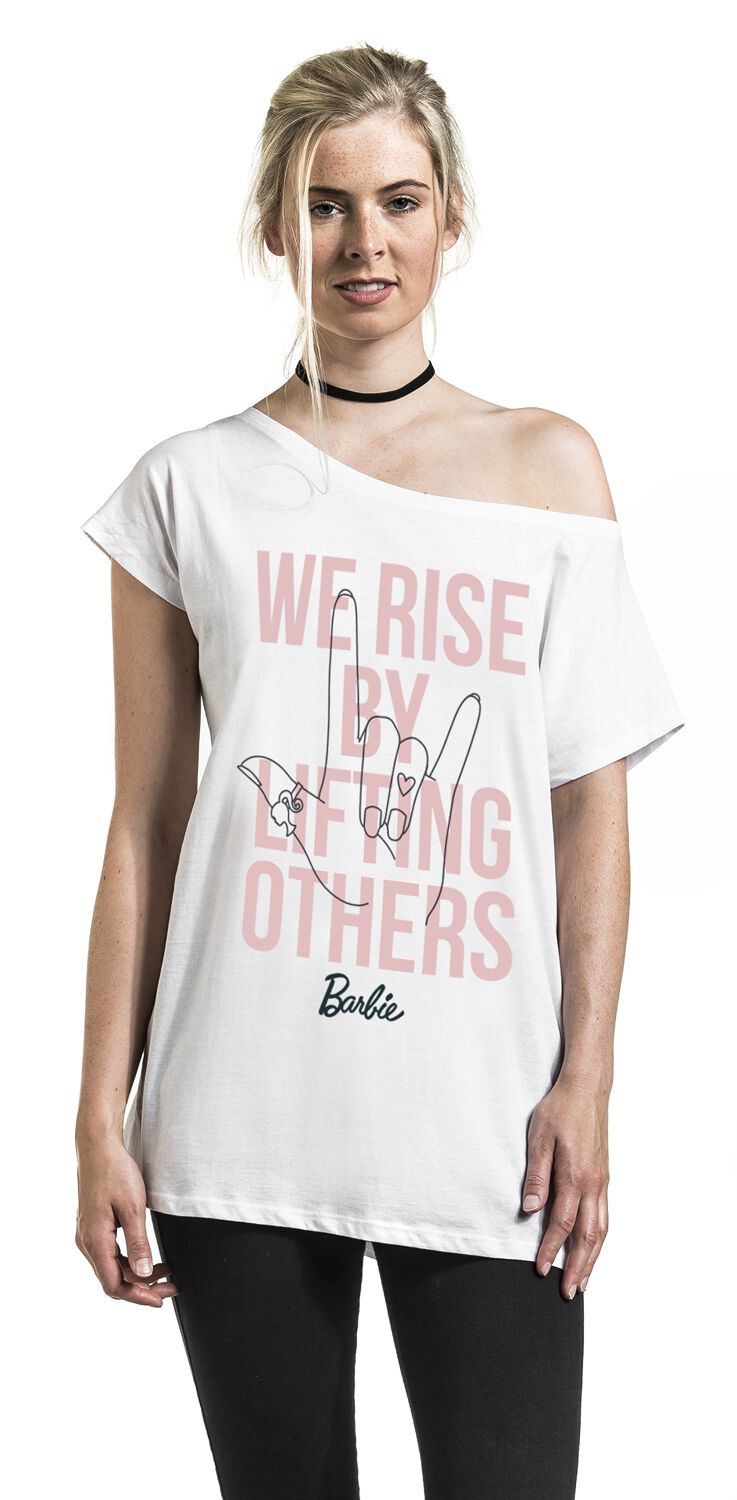 We Rise By Lifting Others | Barbie T-Shirt Manches courtes